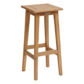 Tabouret de jardin haut Tiwi en acacia naturel durable