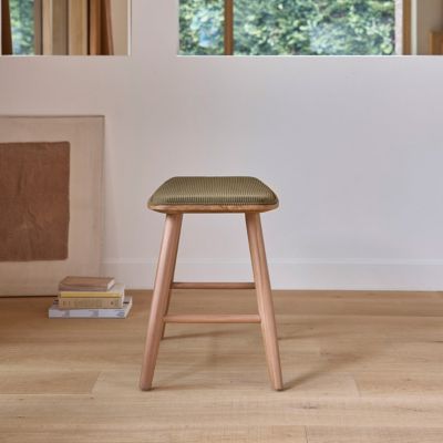 Tabouret bar en bois racine de teck naturel | Containers du Monde