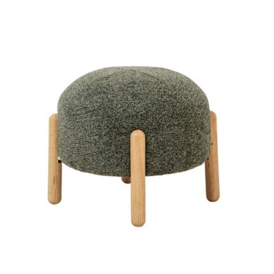 Tabouret en tissu bouclette Nério