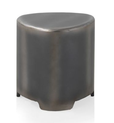 Tabouret laqué en couleur métallique