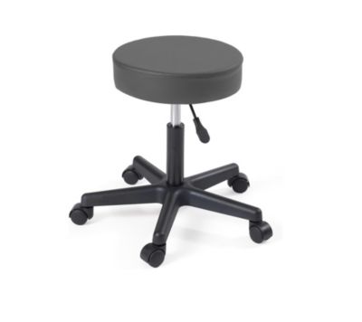 Tabouret à Roulettes Pivotant 360 Réglable en Hauteur - Tabouret de Bureau Rembourré