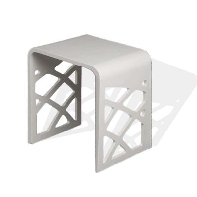 Tabouret salle de bain en solid surface - Fuji