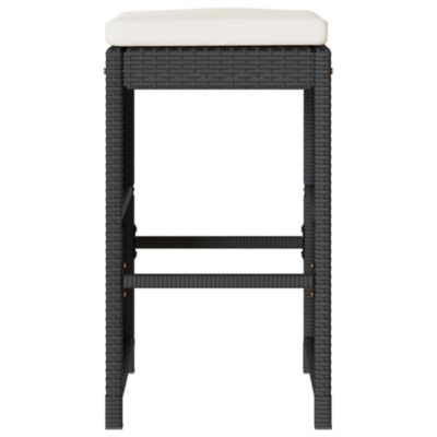 Canapé de jardin avec coussin Gris 141 x 62 x 69 cm polyrotin vidaXL