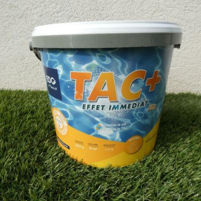 Tac Plus Piscine - Stabilise Le Ph - Améliore Le Confort De Baignade - Poudre - Seau 5kg - Edg By Aqualux