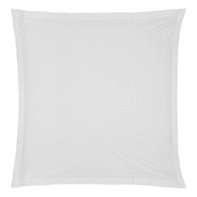 Taie d'oreiller - coton - blanc - 63x63 cm - Atmosphera