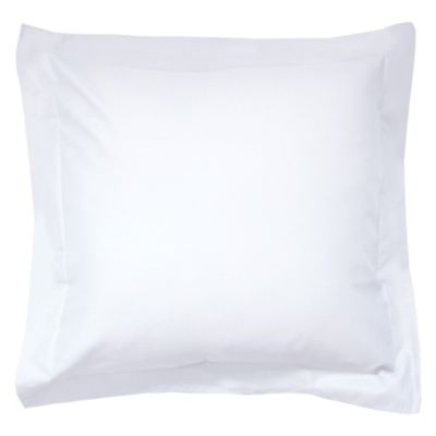 Taie d'oreiller uni 65x65 cm coton ALTO Blanc