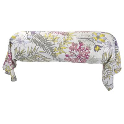 Taie de traversin 240x43 cm satin de coton ANAÏS multicolore
