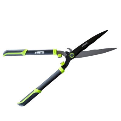 Taille haie Cisaille de jardin 2 en 1 avec lame 27,5 cm + Sécateur Coupe Branches - Taille et Elagage Haies Feuillage VITO