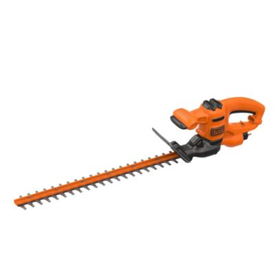 Taille-haie filaire 450 W - longueur de la lame 50 cm - écartement des dents 18 mm - Black+Decker BEHT251-QS