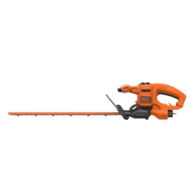 Taille-haie filaire 450 W - longueur de la lame 50 cm - écartement des dents 18 mm - Black+Decker BEHT251-QS