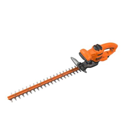 Taille-haie filaire 450 W - longueur de la lame 50 cm - écartement des dents 18 mm - Black+Decker BEHT251-QS