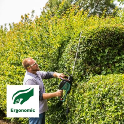 Taille-haie filaire 500 W - longueur de la lame 70 cm - écartement des dents 34 mm - Bosch AdvancedHedgeCut 70