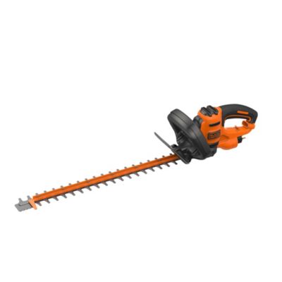 Taille-haie filaire 600 W - longueur de la lame 55 cm - écartement des dents 22 mm - Black+Decker BEHTS401-QS