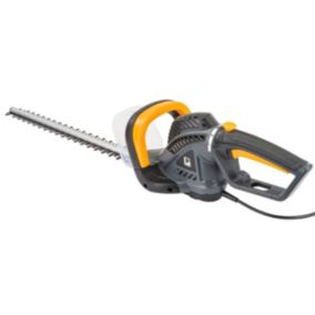 Taille-haie électrique 1800W en acier lame 61 cm poignée rotative et protège lame