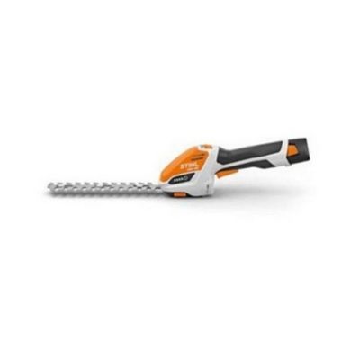 Taille-haie sans fil avec batterie 10,8 V - longueur de la lame 20 cm - écartement des dents 19 mm - Stihl HSA 26 - Pack complet