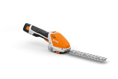 Taille-haie sans fil avec batterie 10,8 V - longueur de la lame 20 cm - écartement des dents 19 mm - Stihl HSA 26 - Pack complet