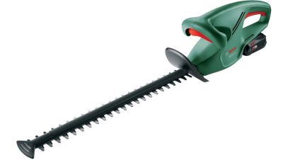 Taille-haie sans fil avec batterie 18 V - longueur de la lame 45 cm - écartement des dents 15 mm - Bosch EasyHedgeCut 18-45