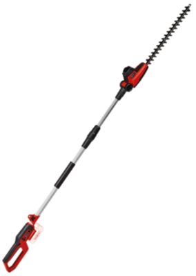 Taille-haie sur perche sans fil sans batterie 18 V, longueur de lame 41 cm, écartement des dents 18 mm, Einhell GC-HH 18/45 Li T-Solo