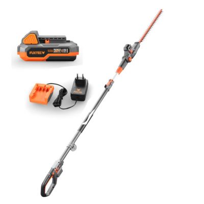 Taille haie telescopique batterie - FUXTEC FX-E1HH20 - 20V lame 25cm - Set batterie 2Ah et chargeur 1A