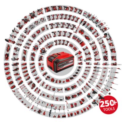 Taille-haie télescopique sans fil sur batterie 18V Einhell GC-HH 18/45 Li T-Solo Power X-Change (vendu sans batterie ni chargeur)