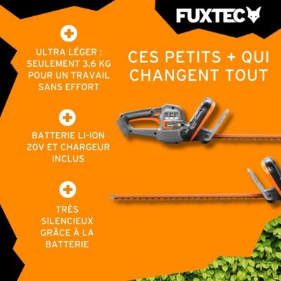 Taille-haie à Batterie - Cecotec - TitaniumSword 2000 Hand