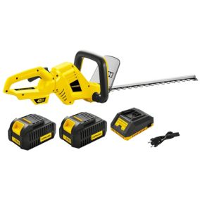 Taille-haies à batterie NEMURA 40V + 2 Batteries 2Ah + Chargeur rapide - Coupe de 56cm