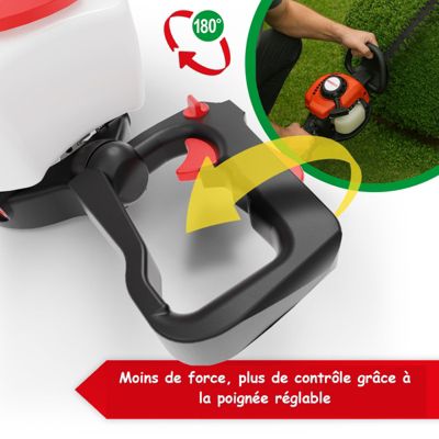 Taille haies essence 2 temps  longeur de coupe 62cm 5,5kg