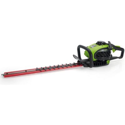 Taille Haies à Essence 25cm3 Moteur 2 Temps 1.1CV Lame double 55cm Rotation 90 degrés Branches épaisses VITO