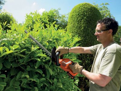 Taille haies sans fil Batterie 18V 2Ah lame 45cm Chargeur + batterie inclus BLACK & DECKER