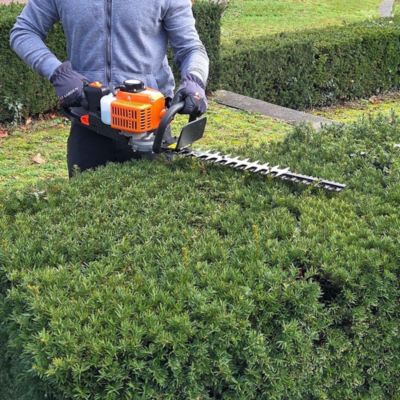 Taille-haies thermique, 22.5 cm3, 0.9 CV, double lame 55 cm - GT GARDEN