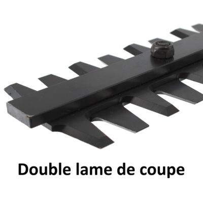 Taille-haies thermique, 22.5 cm3, 0.9 CV, double lame 55 cm - GT GARDEN