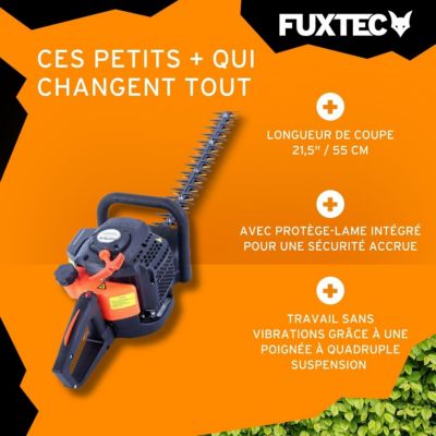 Taille-haies thermique - FUXTEC FX-MH126 - 25,5cm3 lame 55cm