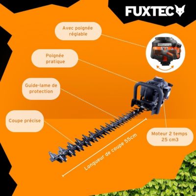 Taille-haies thermique - FUXTEC FX-MH126 - 25,5cm3 lame 55cm