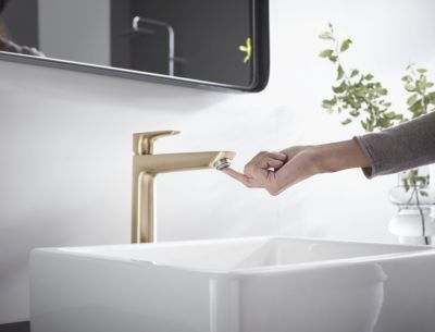 Talis E 240 Mitigeur de lavabo bronze brossé, sans tirette ni vidage (71717140)