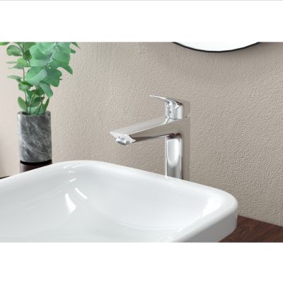 Talis E 240 Mitigeur de lavabo noir mat, avec tirette et vidage (71716670)