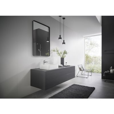 Talis E 240 Mitigeur de lavabo noir mat, avec tirette et vidage (71716670)