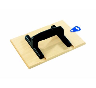 taloche rectangulaire bois mac allister 26 x 33 cm castorama