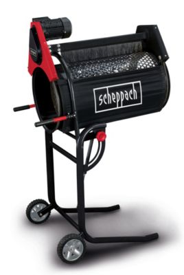 Tamis rotatif RS350 Scheppach - 230 V - 250 W - Tambour 400 mm - Longueur du tambour 800 mm - Vitesse 42 tr/min - inclinable