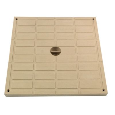 Tampon auto-piéton sable 300 x 300 mm Fitt