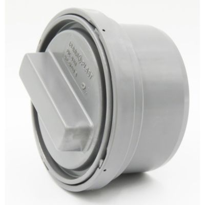 Tampon bouchon PVC de visite M D 100 mm | Castorama