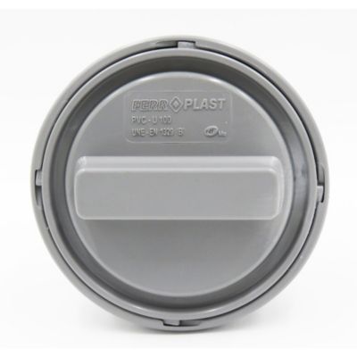 Tampon bouchon PVC de visite M D 100 mm | Castorama