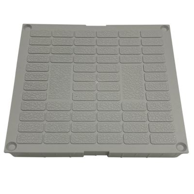 Tampon léger pour regard gris 400 x 400 Fitt