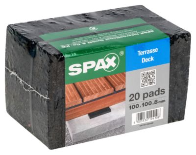 Tampon protecteur pour terrasse Spax H.8mm x P.20mm