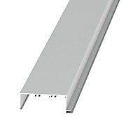 Tapée d'isolation aluminium 140mm L.80 cm blanc