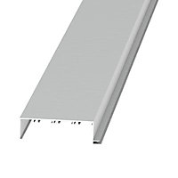 Tapée d'isolation aluminium 160mm L.80 cm blanc