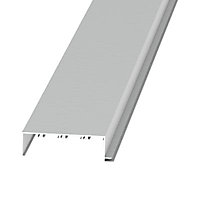 Tapée d'isolation aluminium 160mm L.90 cm blanc