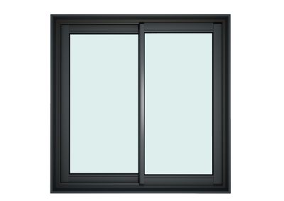 Tapée d'isolation pour fenêtre et baie coulissante alu gris 120 mm