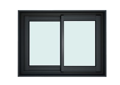 Tapée d'isolation pour fenêtre et baie coulissante alu gris 80 mm