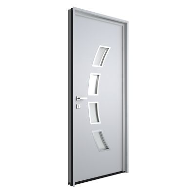 Tapée d'isolation pour porte acier blanc 120 mm Radex