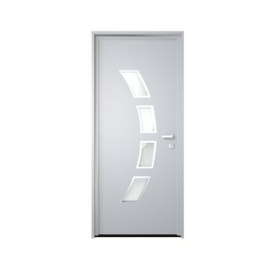 Tapée d'isolation pour porte acier blanc 120 mm Radex